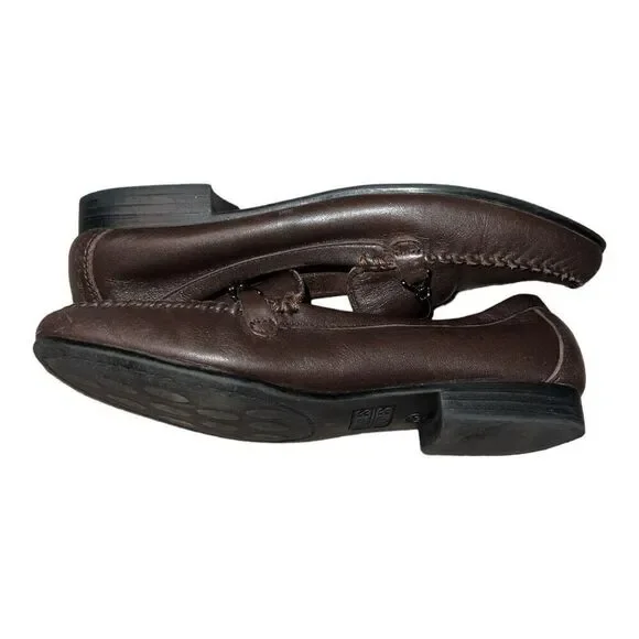 Mooties Tootsies Momallory Women’s Leather Slip On Loafers Red Size 6 - Picture 6 of 6